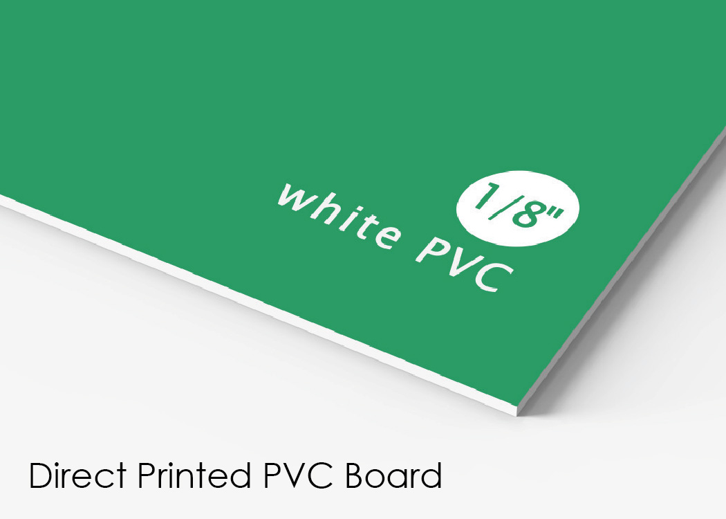 Rigid Sign Materials - Printable PVC Board