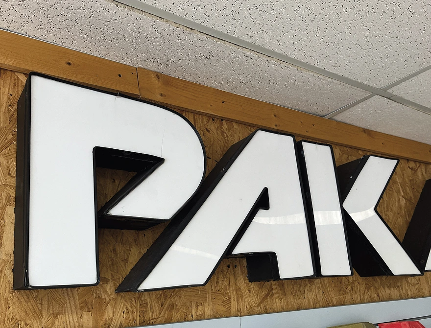 big PAK signage