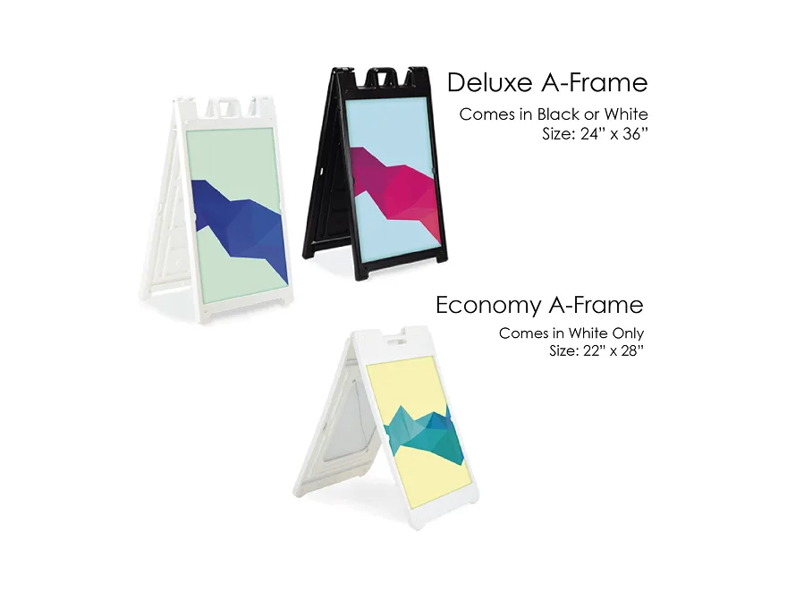 economy and deluxe aframe