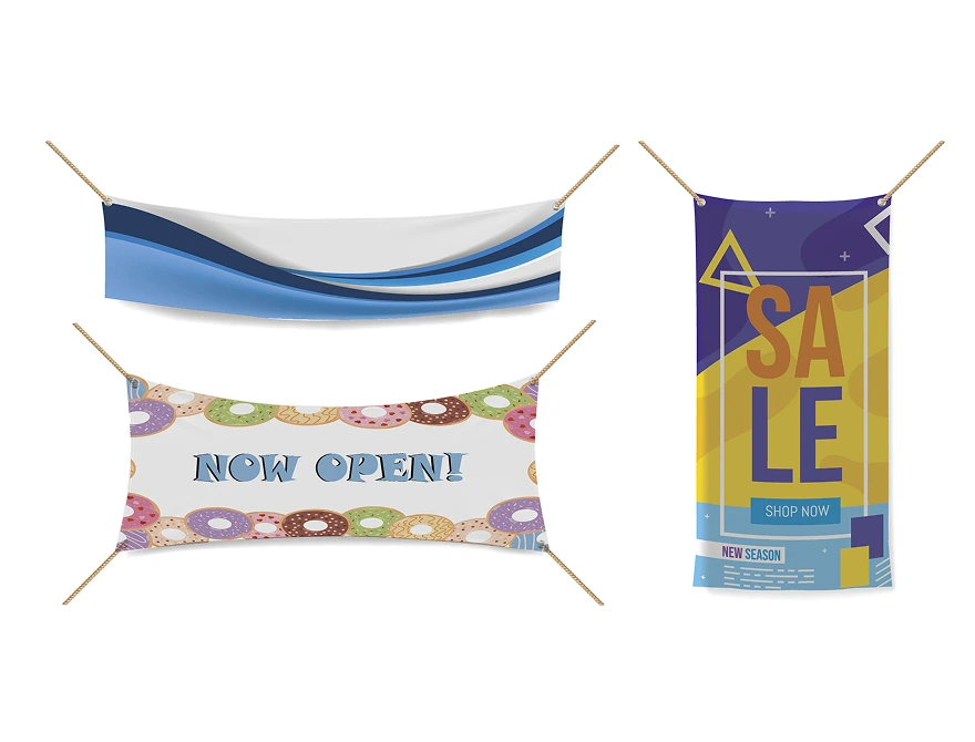 events and trade sample banners