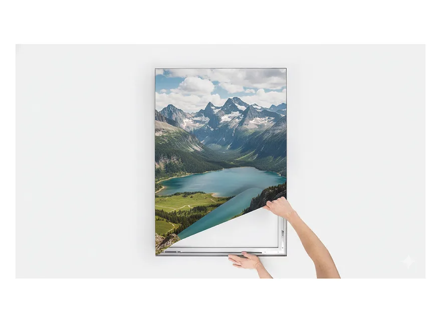 fabric frame seg printing